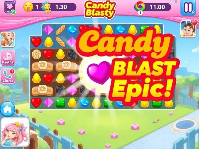 Candy Blast Epic Gameplay in India